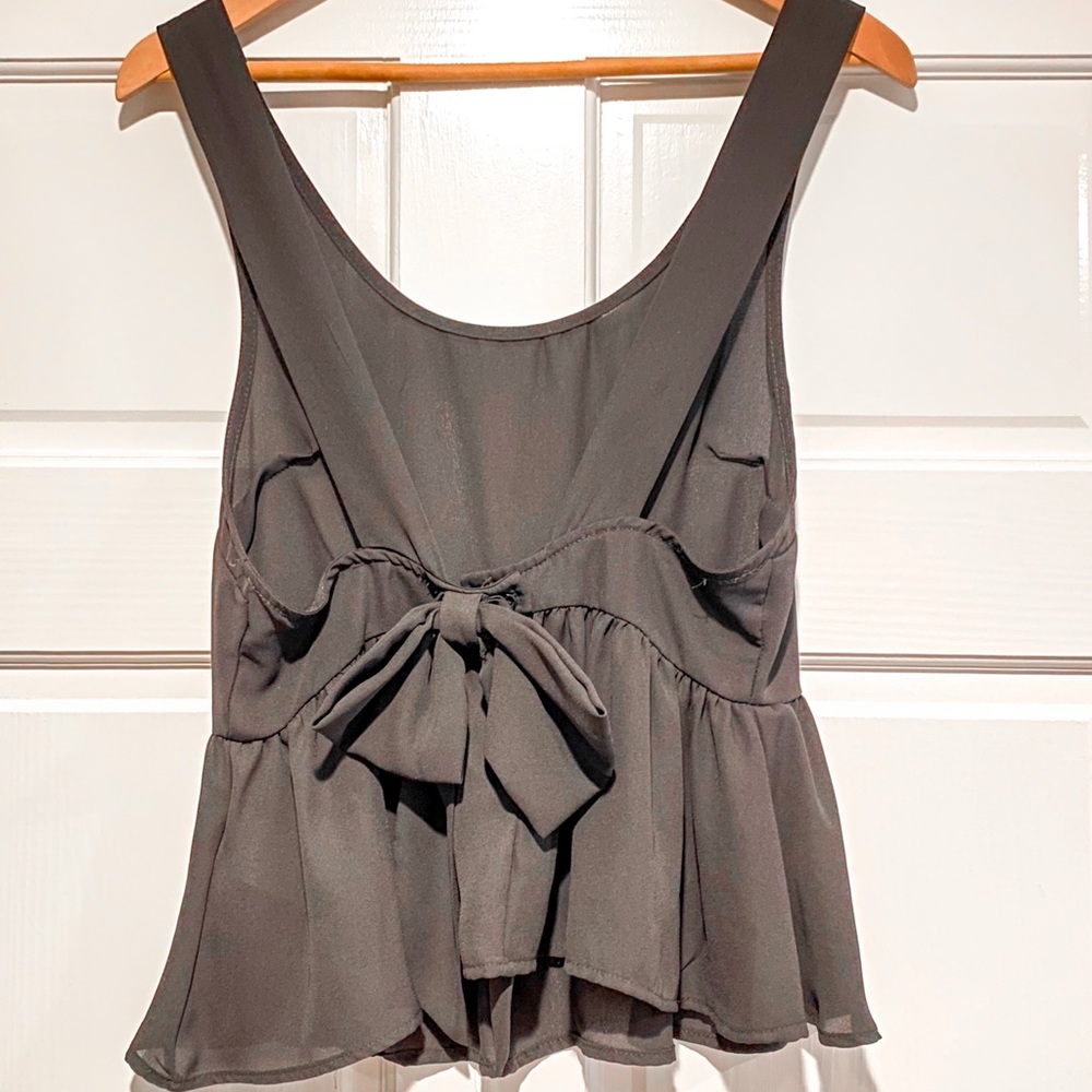 Urban Outfitters Bow Back Tank